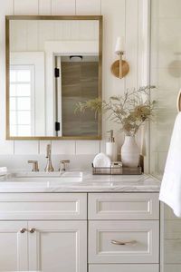 I love modern farmhouse bathroom design because of its timeless appeal and versatility. The combination of rustic elements such as reclaimed wood and vintage fixtures with modern amenities and sleek finishes creates a space that feels both cozy and luxurious. The neutral color palette and emphasis on natural light make the bathroom feel airy and inviting.