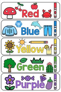 Simple color posters perfect for a preschool or kinder classroom.

Included is the following:

JPG Files for printing large posters. 20x30

8.5x11 PDF for printing on cardstock

Black and White PDF perfect for coloring sheets or other color practice.