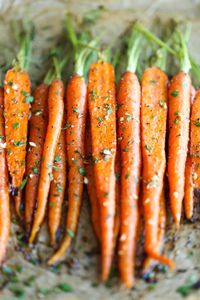 Garlic Roasted Carrots