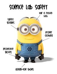 Minion Science Lab Safety