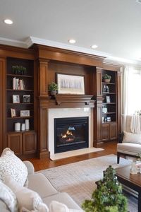 fireplace built in