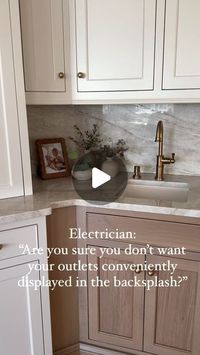 Marisa MW on Instagram: "All the little details…I didn’t want one receptacle or switch visible. It took some pre-planning but these power strips were a game changer 🔌 strip link in bio   #kitchenrenovation #kitchendesign #interiordesign #kitcheninspiration #kitchenfeatures"