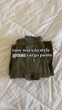 Discover the most effortless and trendy ways to style green cargo pants in this ultimate fashion guide! From chic casual looks to elevated ensembles, explore a plethora of outfit ideas that will make you stand out. Don't miss out on the chance to revamp your wardrobe and turn heads wherever you go! #GreenCargoPants #StyleInspiration #FashionGuide  easy ways to style GREEN CARGO PANTS  • Follow for more cargo pant outfits