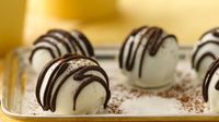 Wonderful homemade truffles made with just five ingredients - perfect for dessert.