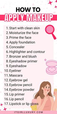 Get the perfect look every time! Learn how to apply makeup step by step for beginners. Achieve flawless beauty effortlessly. how to apply makeup chart | how to apply makeup primer | how to apply makeup on face | how to apply makeup step by step like a professional | how to apply makeup properly | how to look perfect all the time | how to look perfect in photos  ... daha fazla