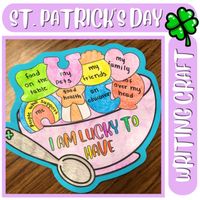 Hi Teacher, welcome to my shop! Your support is greatly valued and appreciated. This download includes 2 printables to create the Lucky Charms "I Am Lucky To Have" Craft. Your students will love kicking off the lucky Season with this easy print & go craft. <3Includes:- 2 Lucky Charms "I Am Lucky To Have" PrintablesI hope you stick around and show some love by following! I hope you enjoy! <3