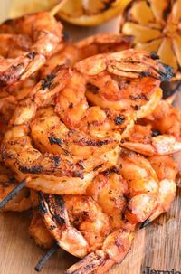 Spicy Grilled Shrimp - Grilling, Smoking, Living