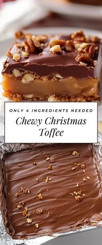 Indulge in this Chewy Christmas Toffee recipe that’s sure to become a holiday favorite! It’s easy to make and perfect for gifting or serving at your festive gatherings to spread some cheer.