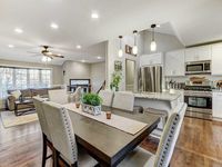 High Ranch Home Open Concept | Open concept kitchen living room, Farmhouse kitchen design, Farm ...