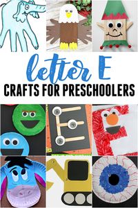 Engaging, educational, and endlessly exciting – that's what crafting with letter E crafts for preschoolers is all about!