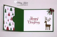 Be Merry Designer Series Paper, Merry Mistletoe stamp set,