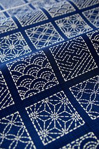 Zenspiration ~ Sashiko ~ Traditional Japanese fabric embroidery