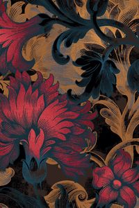 MOD_BE#19 Decadent, clashing layers. Elaborate, stylised Victorian ornamental scrolls with modern graphic shapes and textures. #modieusflooring #commercialflooring #interiordesign #commercialcarpet #carpetdesign #interiortrends2023 #aesthetic #love #art #fashion #inspiration #style #design #artist #hospitalitydesign