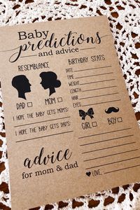 baby shower favor ideas