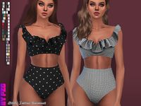 Pinkzombiecupcakes' Little Tartan Swimsuit 90110(mesh required)