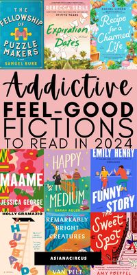 Explore the most hilarious, lush, and atmospheric new feel-good books. Read heartfelt and immersive stories that feel like hugs in book forms and will surely put you in a good mood.