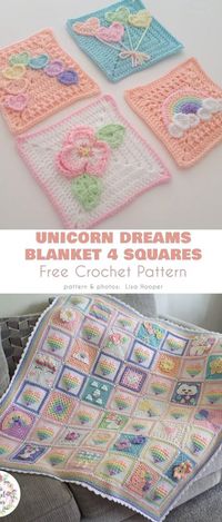 Cute Baby Blanket with Applique Free Crochet Patterns | Your Crochet