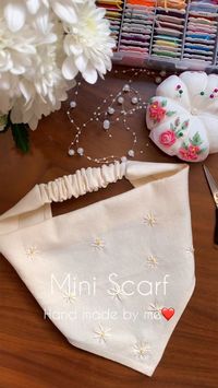 Discover the art of creating a beautifully embroidered mini scarf with our easy-to-follow Pinterest tutorial. Perfect for adding a personal touch to your wardrobe, this DIY project is ideal for embroidery enthusiasts of all skill levels. Start your crafting journey and make your own unique mini scarf today!