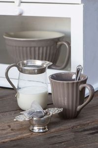 Stoneware, Mynte Milky Brown, Ib Laursen @ www.iblaursen