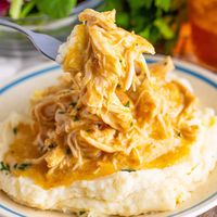 Crock Pot Chicken and Gravy for Two