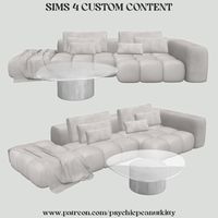 the sims 4 custom content cc furniture decorative living room comfort coffee table