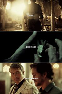 I have built deep in my heart a chapel filled with you #hannibal