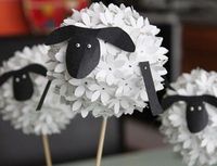 cute idea for teaching about sheep