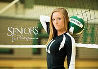 Volleyball senior picture ideas for girls. How often do you see a Libero in the net? #volleyballseniorpictureideas #seniorsbyphotojeania