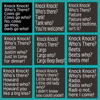 Funny knock knock jokes for kids :)