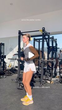 Sara Kathryns on Instagram: "ARMS WORKOUT! more on my fitness platform! I’m been mixing this combo into my strength arm routines and truly my arms have never felt so sculpted & strong.

workout details: 2 rounds x 40s each (little to no rest b/t exercises!)

-serve the platter combo
-front circles
-extended micro pulses
-around the world
-half over under (both sides) x 20s
-bent over lat taps 

#armworkout #shoulderworkout #pilatesworkout #pilatesbody #tonedarms #sculpt #explore"