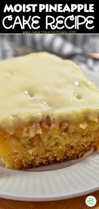 Moist Pineapple Cake