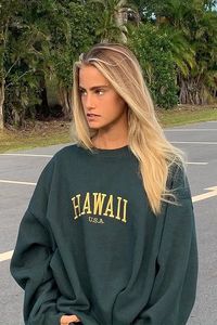 Hawaii Crewneck Sweatshirt丨August Lemonade