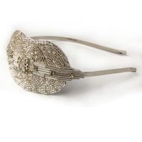 Beaded vintage wedding combs hairband. www.ayedo.co.uk