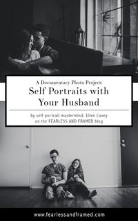 Learn how to master taking self portraits with your husband. This documentary style photo project is from guest post photographer, Ellen Covey. Read More