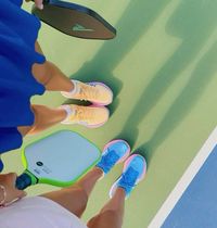 #summer #pickleball #hokas #fitness