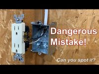 5 Mistakes DIYers make using metal electrical boxes - YouTube