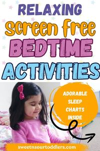 Discover 5 soothing bedtime activities for toddlers that help wind down before sleep. Includes a bedtime chart to keep your child's routine on track! Perfect for parents looking for indoor activities to calm their little ones.