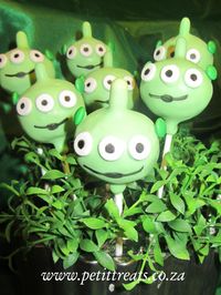 Character Cake Pops - Toy Story 'Aliens'