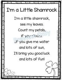 I'm a Little Shamrock | St. Patrick's Day | Poem for Kids | song