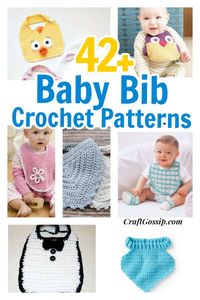 43+ Beautiful Baby Bibs To Crochet – Crochet