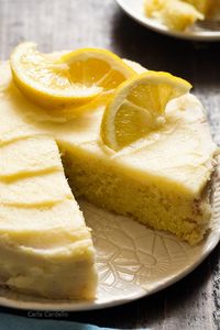 Small Lemon Cake Recipe (6 Inch) - Homemade In The Kitchen