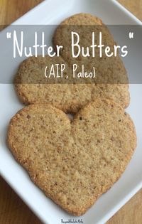 Chewy Nutter Butter Cookies (AIP/Paleo)