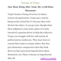 The Karma of Virgo