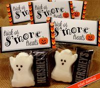 Halloween Smores Bag Topper PRINTABLE 2 Size by lisamariesadesign, $5.00