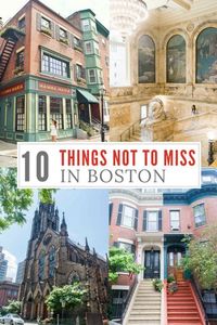 10 things you can not miss in Boston - the very best travel guide for Boston winter or summer