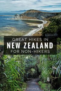 Five shorter hikes in New Zealand, perfect for those of us who like hiking but aren't exactly "hikers." Includes walks in Kaikoura, Queenstown, Taupo, and more. | #NewZealand