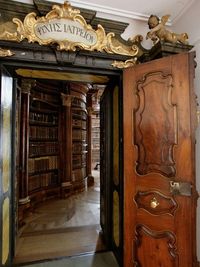 The Librarianologist | Through this door you will enter the greatest library in the Western World - The Stiftsbibliothek of St | Facebook