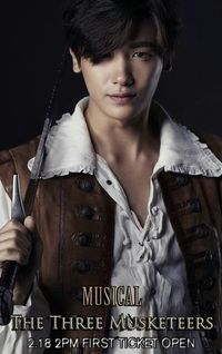 Park Hyung Sik star in the lead role of D’Artagnan in the 2016 production of musical “The Three Musketeers”