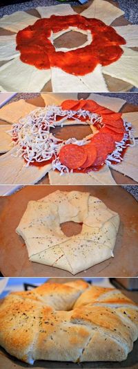 If you are having a few guests over and want a quick and easy appetizer, here is the perfect recipe! Ingredients: 2 8 oz tubes of Pillsbury Crescent rolls 1/2 cup tomato sauce (either homemade, or jarred) 1 cup mozzarella cheese, shredded (use more or less to your preference) 1 tbs garlic powder 1 tbs […]