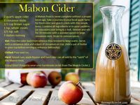 Crone Cronicles: Mabon Cider